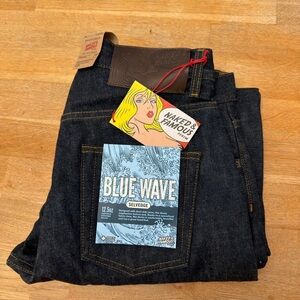 Blue by Wave Selvedge Jeans Naked and Famous